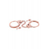 Fetish Tentation Premium Chick wrist cuffs in rose-gold metal (SX1091) - зображення 3