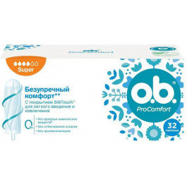   o.b. Тампони o.b. ProComfort Super 32 (3574661047188)