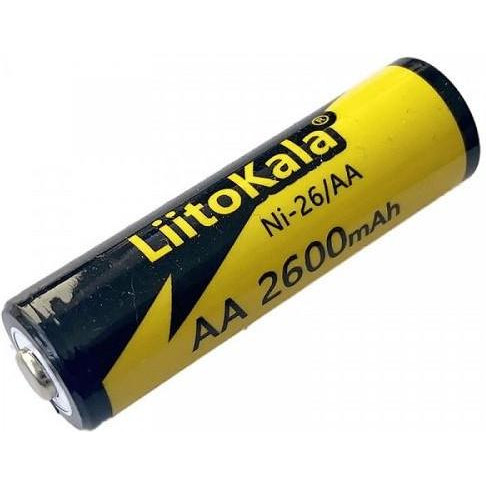 LiitoKala NiMH AA 2600mAh (NI-26/AA) - зображення 1