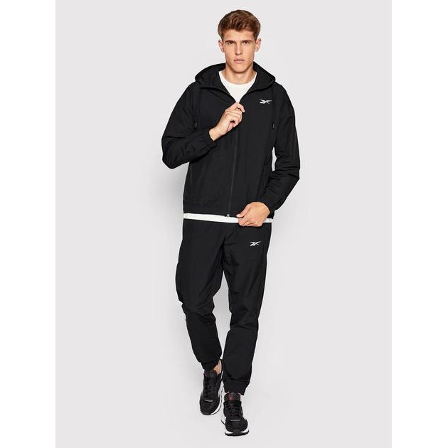 Reebok Спортивный костюм  TS TRACKSUIT H49109 XL BLACK/BLACK (4065423113504) - зображення 1