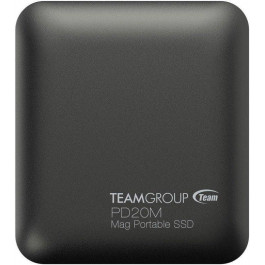   TEAM PD20M Mag Portable 2 TB Titanium Gray (TPSEG2002T0C108)