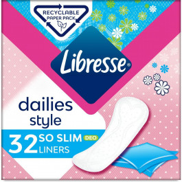   Libresse Щоденні прокладки  Daily Fresh Normal Deo, 32 шт.