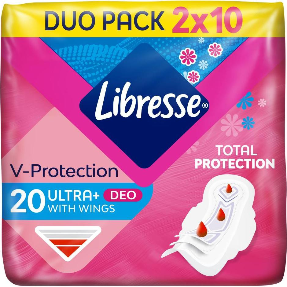 Libresse Гигиенические прокладки  Ultra Normal Soft Deo 20 шт (7322540356847) - зображення 1