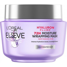   L'Oreal Paris Маска-филлер  Hyaluron Plump для волос, нуждающихся в увлажнении и объеме 300 мл (3600524033552)