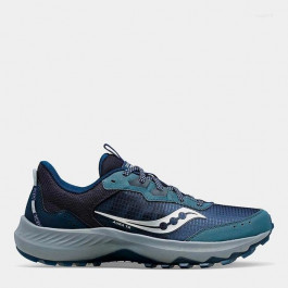   Saucony Чоловічі кросівки для бігу  Aura Tr S20862-110 41 (8US) 26 см Navy/Silver (195019917293)