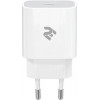 2E USB-C Wall Charger 3A (2E-WC1USBC20W-W) - зображення 1