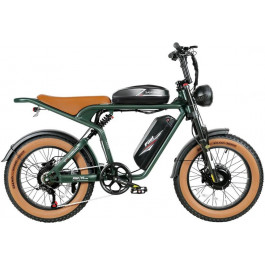   SAMEBIKE Pilot M20 SR Dual Batteries (SMB-M20-dual-green)