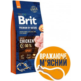   Brit Premium Sport 15 кг 170848/6673