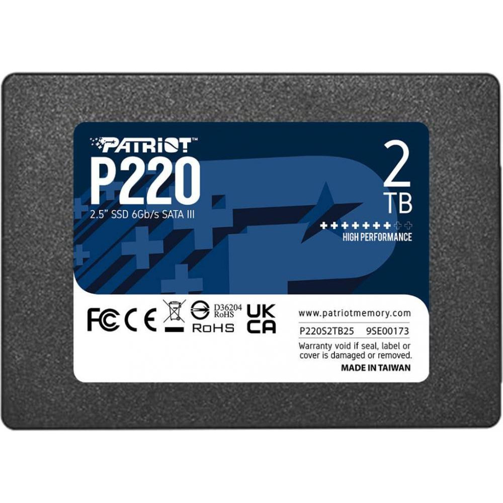 PATRIOT P220 2 TB (P220S2TB25) - зображення 1