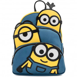   Loungefly Minions - Triple Minion Bello Mini Backpack