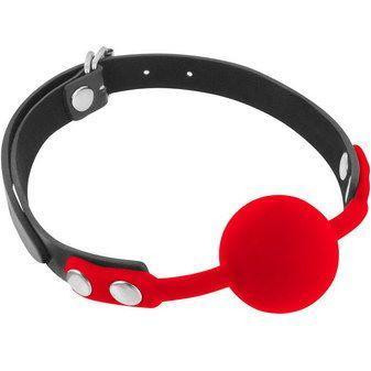 Fetish Tentation Silicone Gag Ball Red (SO3734) - зображення 1