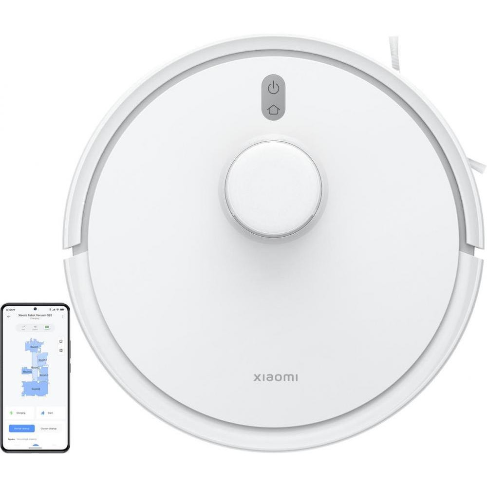 Xiaomi Robot Vacuum S20 White - зображення 1