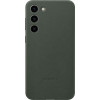 Samsung S916 Galaxy S23+ Leather Case Green (EF-VS916LGEG) - зображення 1