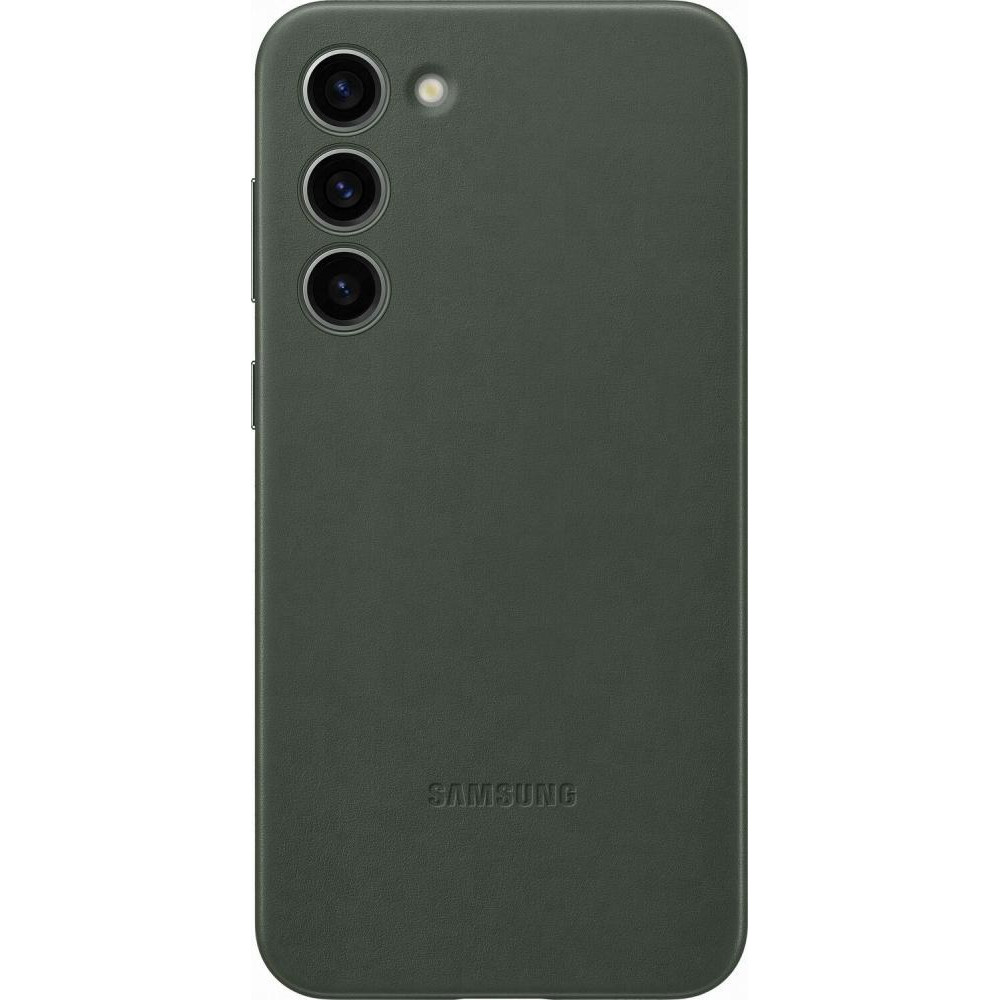 Samsung S916 Galaxy S23+ Leather Case Green (EF-VS916LGEG) - зображення 1