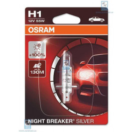   Osram H1 Night Breaker Silver 55W 12V (64150NBS-01B)