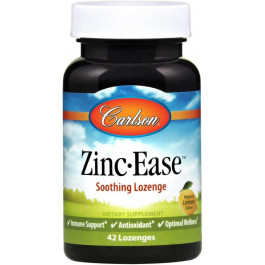   Carlson Labs Zinc-Ease 42 Lozenges (Lemon)