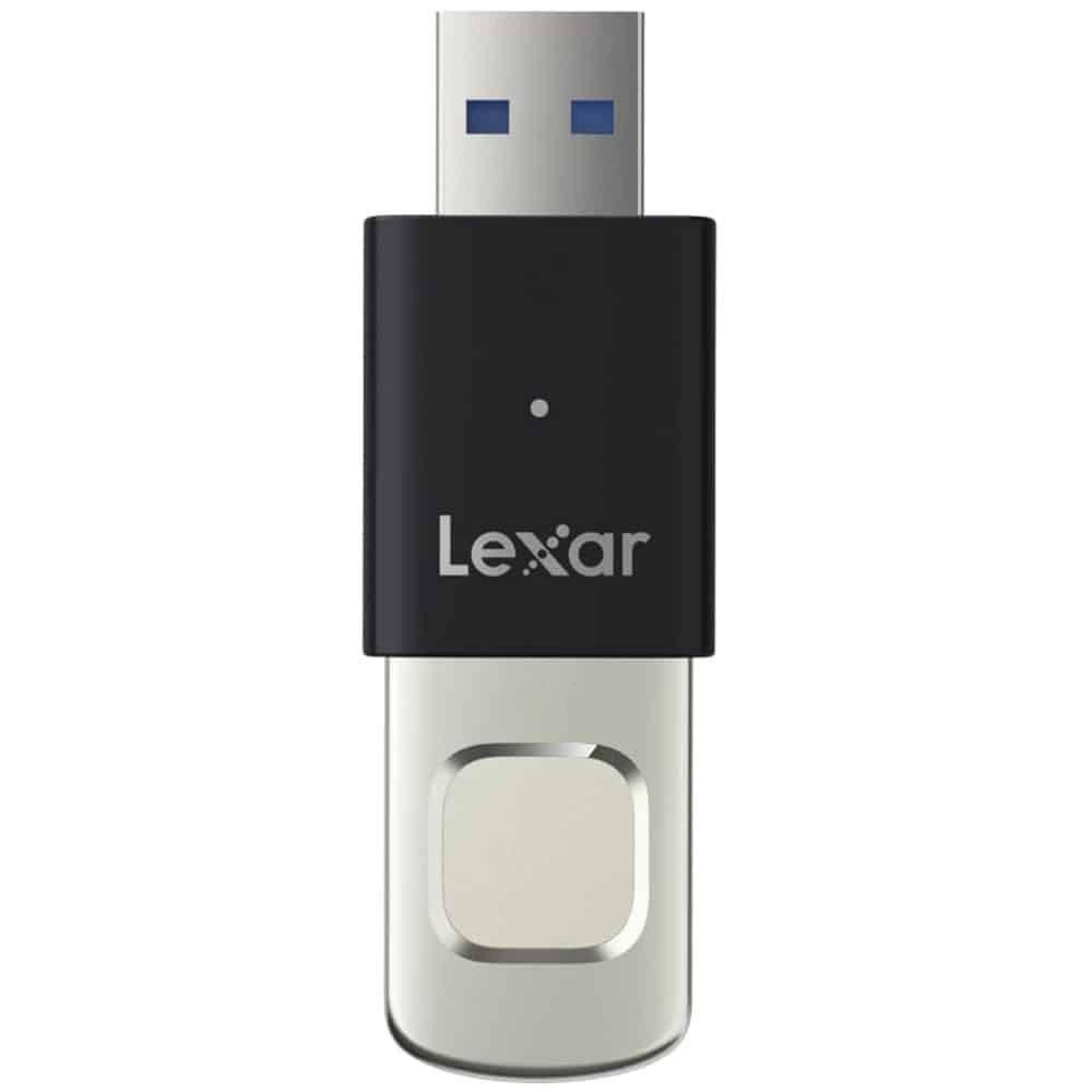 Lexar 64 GB JumpDrive Fingerprint F35 Pro USB3.2 (LJDF35P064G-RNBNG) - зображення 1