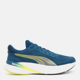   PUMA Чоловічі кросівки для бігу  Magnify NITRO 2 37690908 41 (7.5UK) 26.5 см Ocean Tropic- Black-Lime Pow