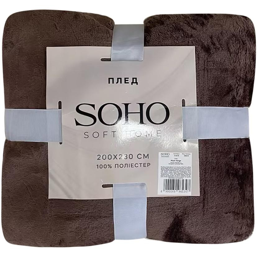 SOHO Плед  поліестер Plush Venge двоспальний 200x230 см (A120150) - зображення 1