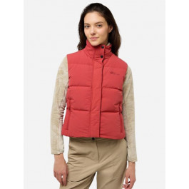   Jack Wolfskin Теплий жилет жіночий  Nordlicht Vest W A60088_J0125 M Курно-червоний (4064886305624)