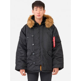   Alpha Industries Парка  MJN31000C1 N-3B Parka 3XL Black (640631440129)