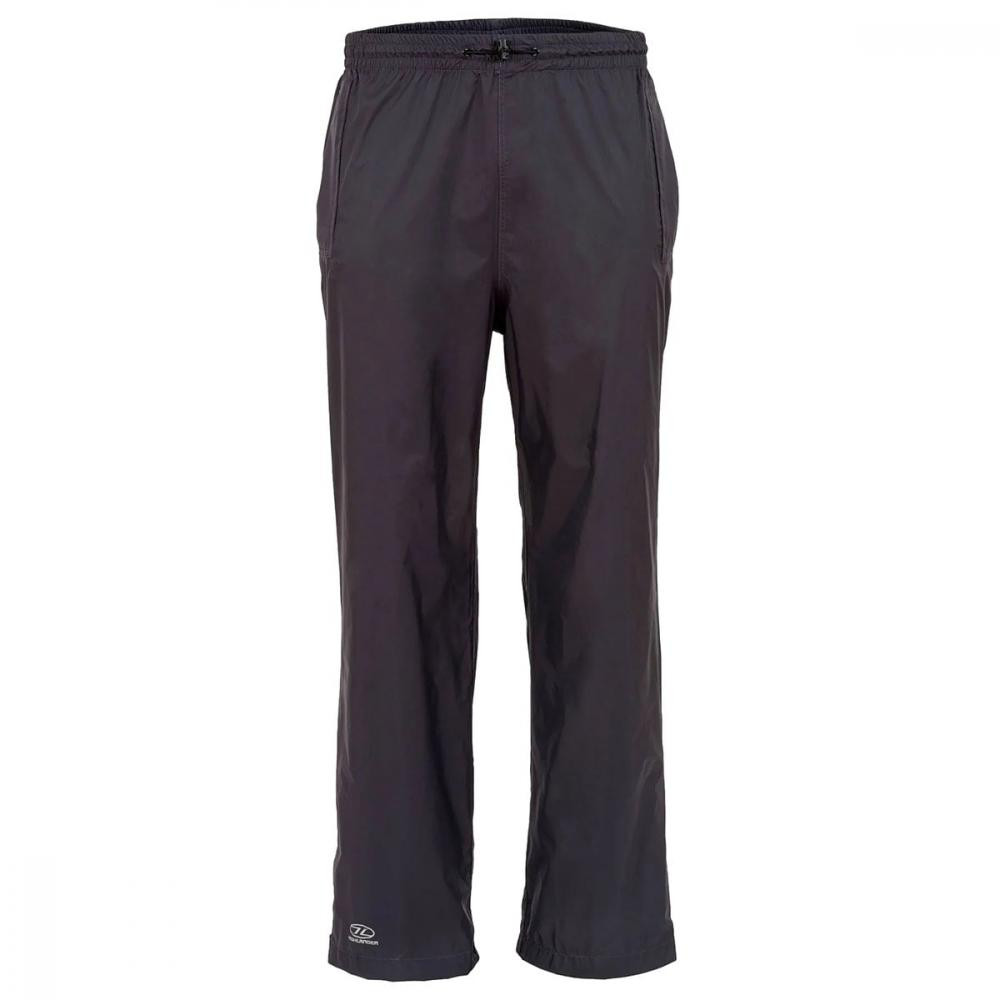 Highlander Outdoor Stow & Go Waterproof Trousers New - Charcoal (WJ053-2-CH-XS) - зображення 1