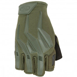   Highlander Forces Raptor Gloves Half Finger - Olive (GL088FL-OG-XL)