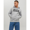 Jack & Jones Худі чоловіче  12152840 M Сіре (5714487362609) - зображення 1