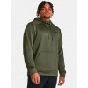 Under Armour Худі утеплене чоловіче  Ua Armour Fleece Hoodie 1373353-390 S Оливкове (196884099442) - зображення 1