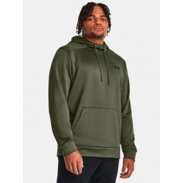   Under Armour Худі утеплене чоловіче  Ua Armour Fleece Hoodie 1373353-390 S Оливкове (196884099442)