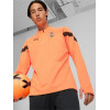 PUMA Спортивна кофта  Fcsd Training 1/4 Zip Top 76723105 Neon Citrus- Black (4064537994016) - зображення 1