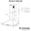 Minola HK 5614 WH 1000 LED - зображення 6