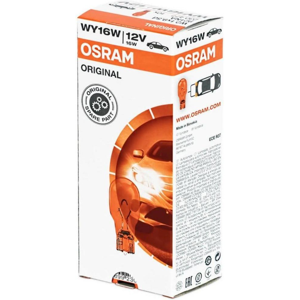 Osram WY16W Original 16W W2.1x9.5d (921NA) - зображення 1