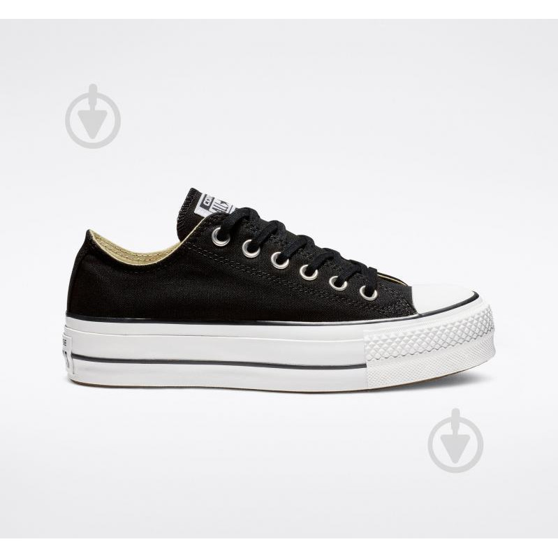 Converse Жіночі кеди низькі  Chuck Taylor All Star Lift 560250C 41 (9.5) 26 см Black/White/White (88875527914 - зображення 1