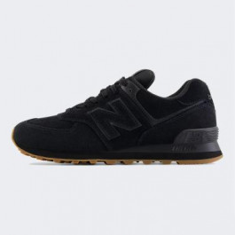 New Balance Чорні чоловічі кросівки  model 574 nblU574NBB 45