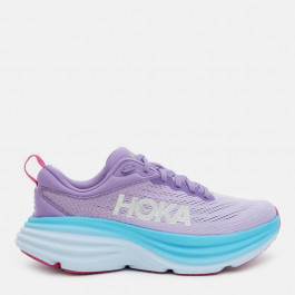   HOKA ONE ONE Жіночі кросівки для бігу  Bondi 8 1127952 39.5 (7.5US) 24.5 см Фіолетові (196565179289)