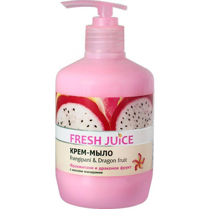 Fresh Juice Крем-мыло  Frangipani&Dragon fruit 460 мл (4823015923326) - зображення 1