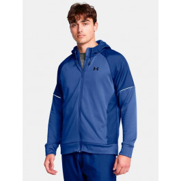   Under Armour Спортивна кофта утеплена чоловіча  Ua Af Storm Fz Hoodie 1373781-432 2XL Синя (197777130396)