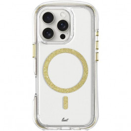   LAUT Aero Sparkle MagSafe Crystal-Gold для iPhone 16 Pro (L_IP24B_AS_GD)