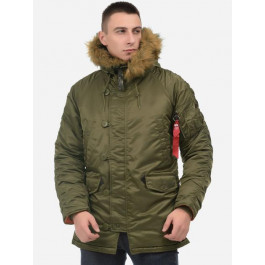   Alpha Industries Парка  Slim Fit N-3B Parka XL Vintage Olive (640631556745)