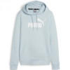 PUMA Худі жіноче  Ess Logo Hoodie Tr (S) Turquoise Surf 586797-25 S Бірюзове (4099685545797) - зображення 1