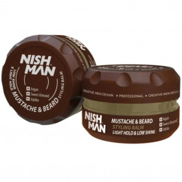   Nishman Бальзам для бороды  Beard & Mustache Styling Balm 100 мл (8682035082361)