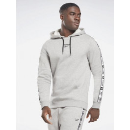   Reebok Худі чоловіче  Ri Tape Oth Hoodie HB2155 S Сіре (4065424094994)