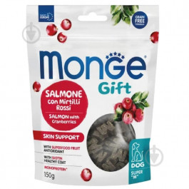   Monge Gift Dog Skin support лосось з журавлиною 150 г (8009470085731)