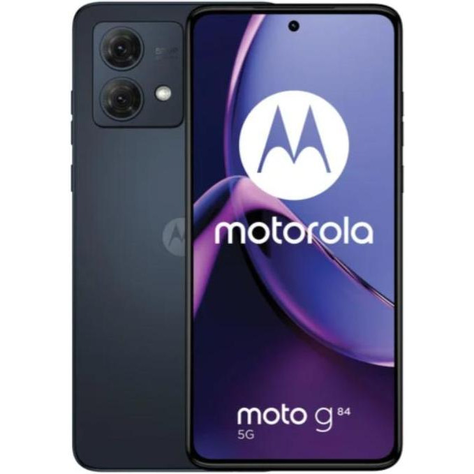 Motorola Moto G84 8/256GB Midnight Blue (PAYM0045) - зображення 1