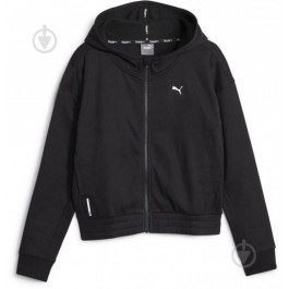   PUMA Толстовка на блискавці з капюшоном жіноча  Train Favorite Fleece Fz 52423301 XS Чорна (4099683781012