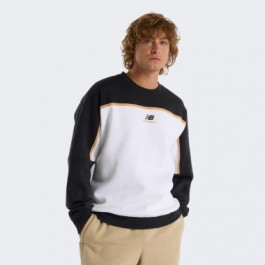   New Balance Чорна чоловіча кофта  Classics Fleece nblMT43525BK XL