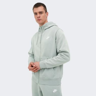 Nike Оливкова чоловіча кофта  M NSW CLUB HOODIE FZ BB BV2645-371 M - зображення 1