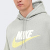 Nike Оливкова чоловіча кофта  M NK CLUB BB PO CHNL FTRA FN3104-370 L - зображення 4