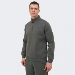   East Peak Хакі чоловіча кофта  men's brushed terry halfzip eas1222204_509 XL